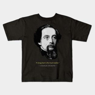 Charles Dickens Quote Kids T-Shirt